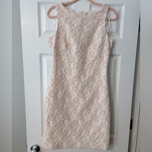 Donna Rico pink shimmery dress size 10, never worn